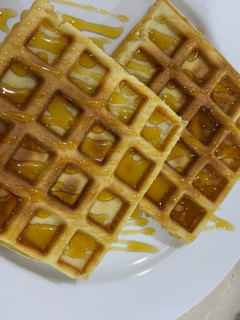 صورة لوصفة وافل بالعسل