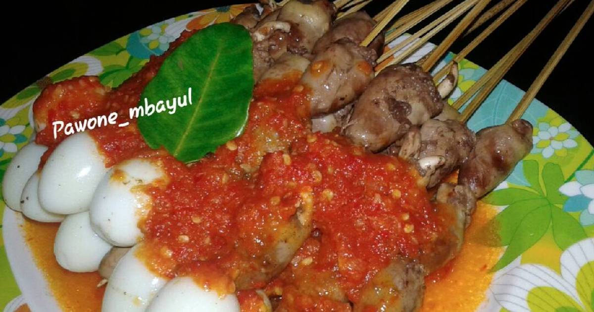 9 resep sate ayam bumbu merah enak dan sederhana - Cookpad