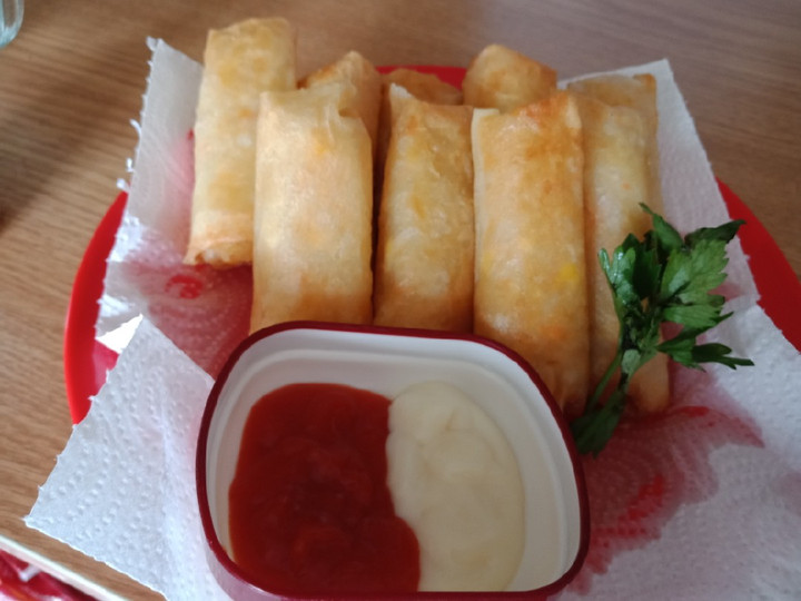 Langkah Mudah untuk Menyiapkan Risol bihun, Enak