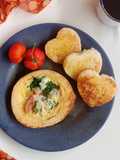 Quiche Roti Tawar