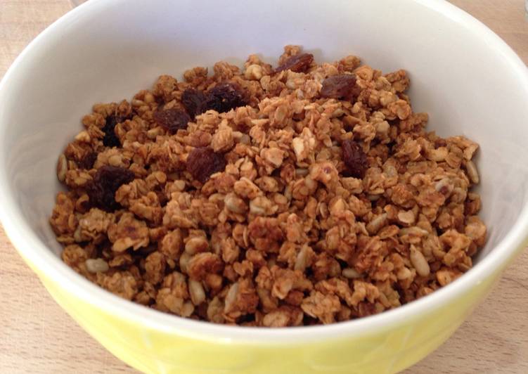 Recipe of Favorite Peanut Butter Granola