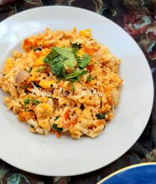 trứng chưng nấm