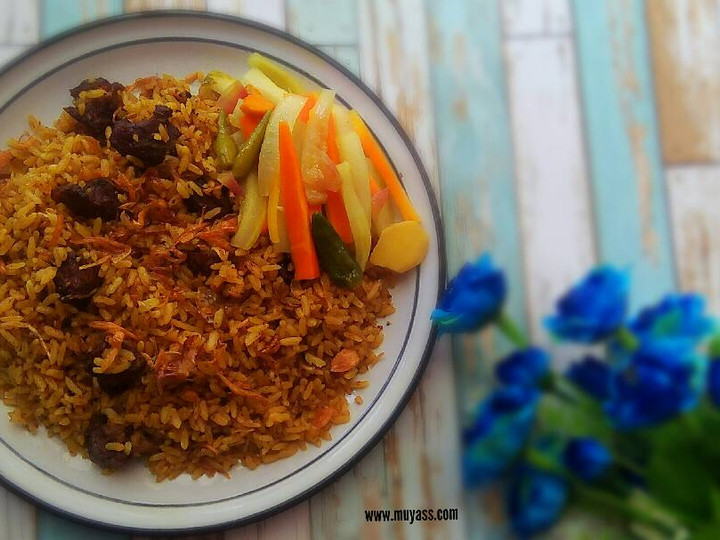 Standar Resep bikin Nasi Kebuli Kambing  spesial
