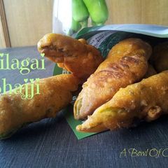 A picture of Milagai Bhajji.