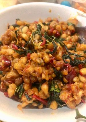 Foto resep Tempe sambal kemangi vegetarian tanpa bawang