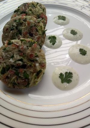 A picture of Sweet potato egg shami.