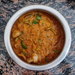 Onion Capsicum Masala 📌 A picture of Onion Capsicum Masala 📌.