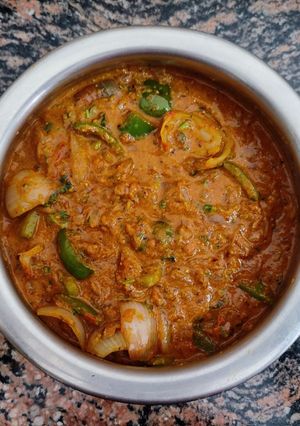 A picture of Onion Capsicum Masala 📌.