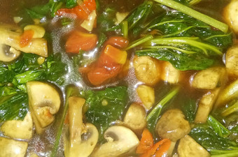 Anti Ribet, Membuat Tumis sawi jamur kancing Ekonomis Untuk Dijual