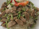 Sohun/Bihun bakso buncis