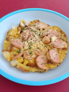 Foto resep Pizza Roti Tawar 🍕 (Snack MPASI 12 bulan +)