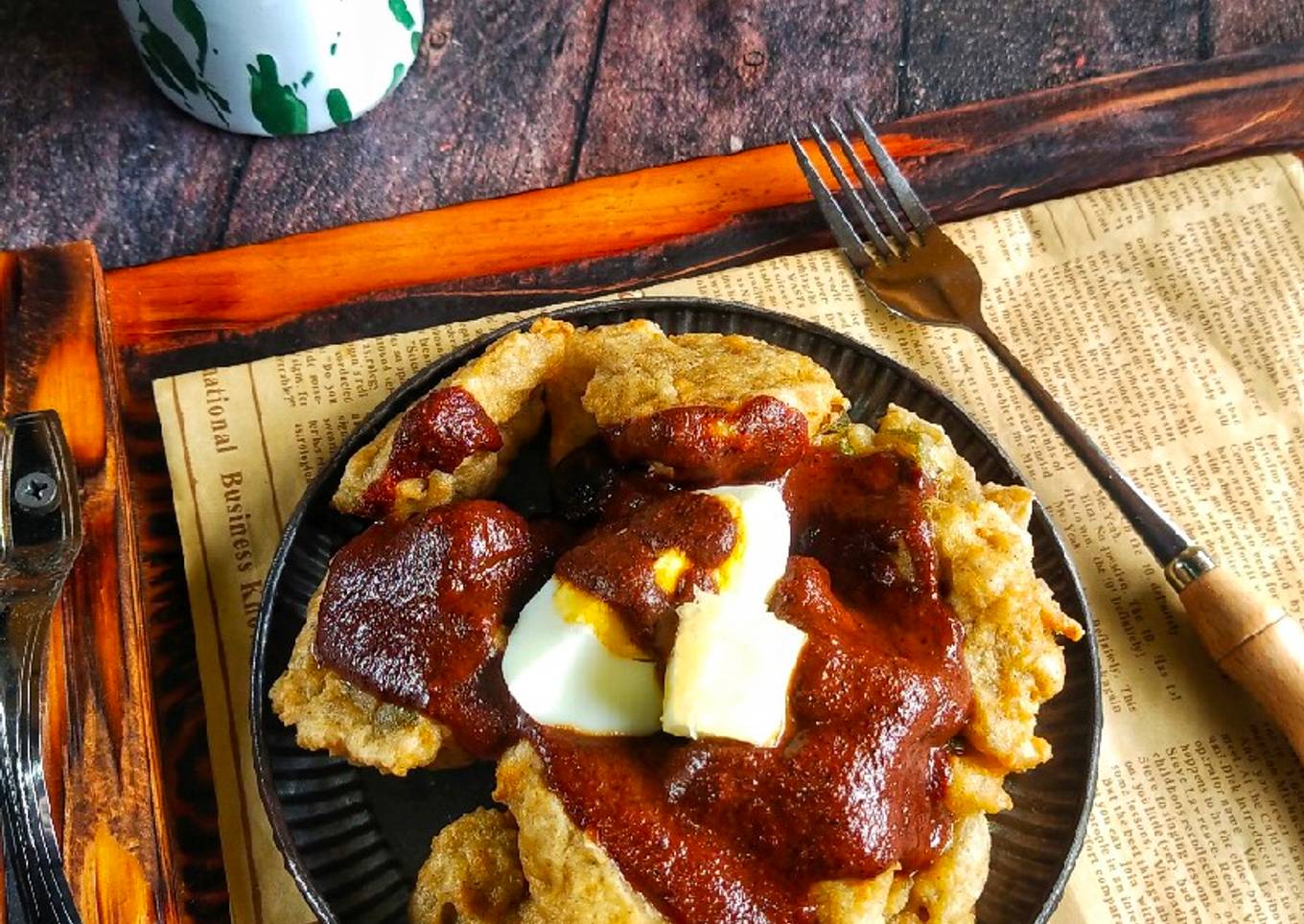 Batagor Aci Tahu ala abang-abang
