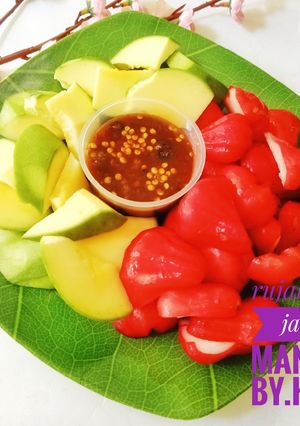 Foto resep Rujak buah simpel