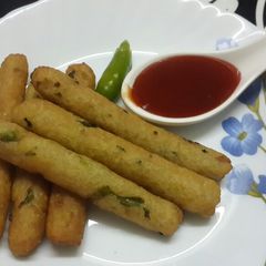 A picture of Crispy Poha & Potato Fingers.