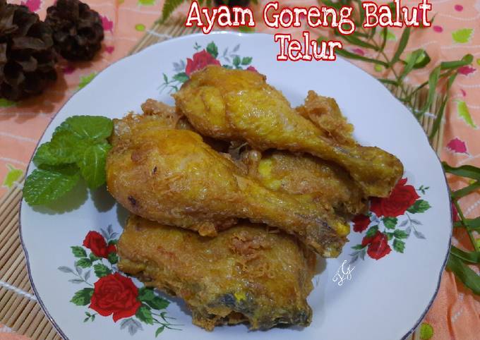 Ayam Goreng Balut Telur