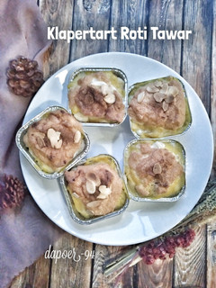 Foto resep 286. Klapertart Roti Tawar