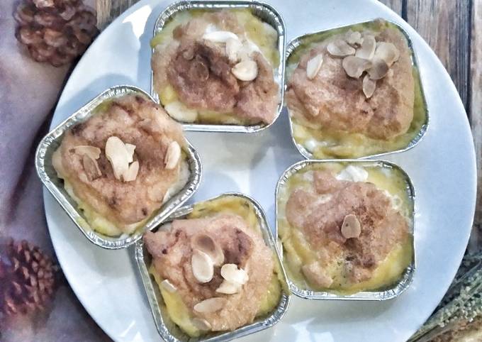 Resep 286. Klapertart Roti Tawar Anti Gagal