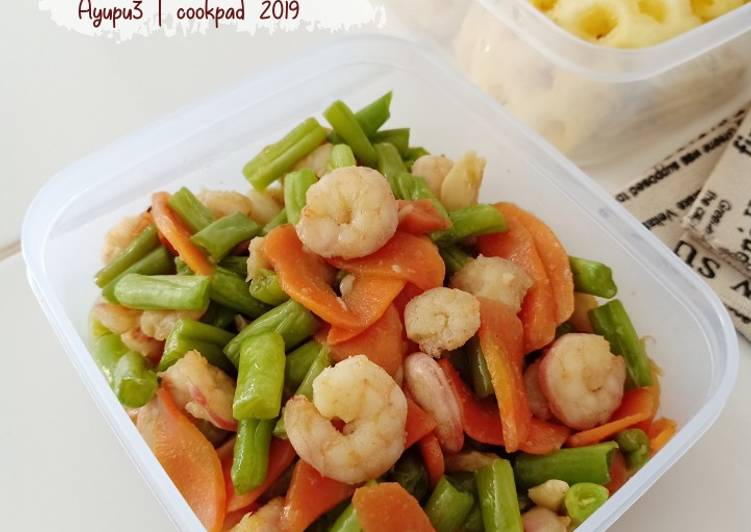 ❤Oseng Udang Buncis