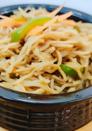 A picture of Hakka noodles.