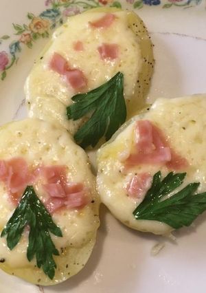 Una foto de Papas con queso