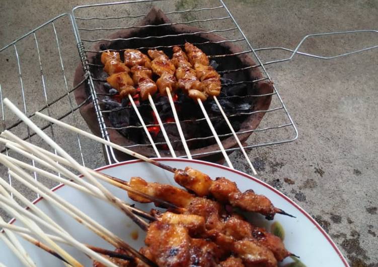 Sate ayam pasar patuk malioboro😍