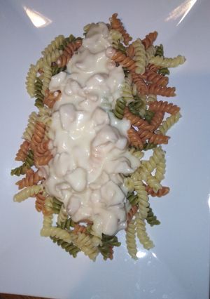 Mézes - mustáros - tejszínes csirke recept fotója