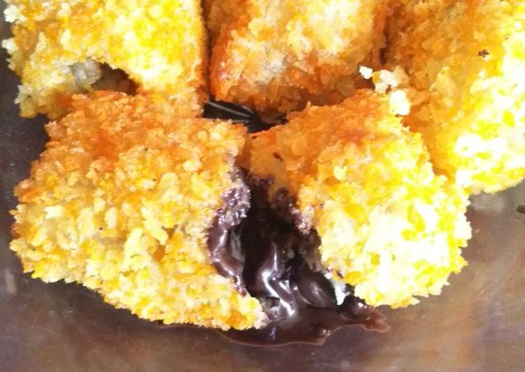 Bagaimana Menyiapkan Risol coklat keju lumer Anti Gagal