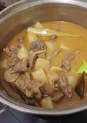 Foto resep Daging sapi bumbu kare indofood