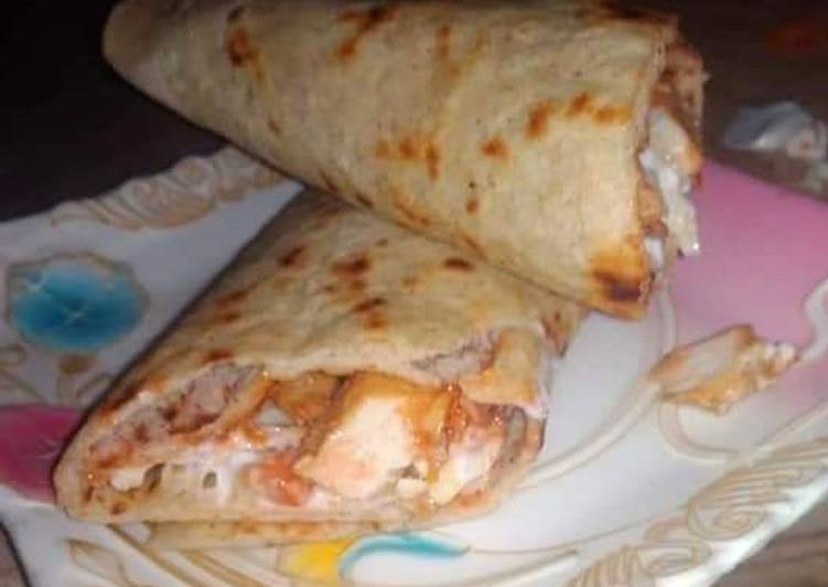 Recipe of Homemade Paratha roll