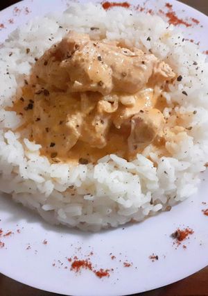 Una foto de Strogonoff de Pollo / Strogonofe de Frango fácil
