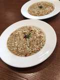 Orzotto speck e rosmarino