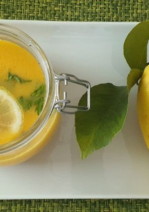 Citromkrémleves (régi Angol recept) recept fotója