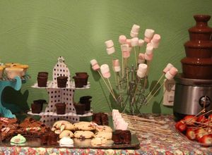 Una foto de Candy bar fácil y rápido