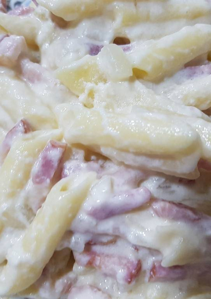 Una foto de Macarrones a Mi carbonara!!!😋🍽