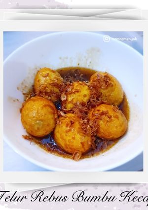 Foto resep Telur Rebus Bumbu Kecap