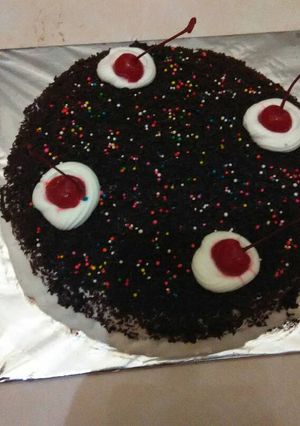 Foto resep Black forest cake