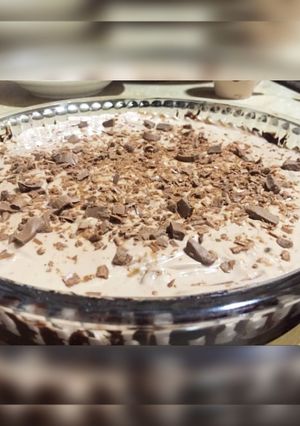 A picture of No Bake CHOCOLATE BISCUITS MOUSSE #cookpadramadan.