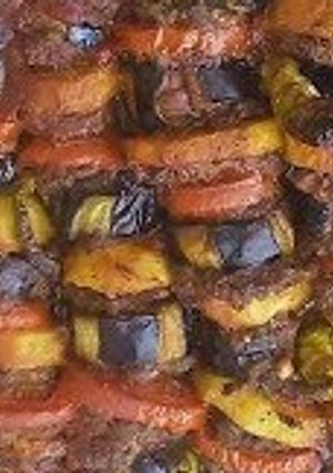 صورة لوصفة كباب الباذنجان على الطريقة الديرية