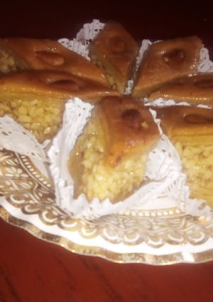 صورة لوصفة بقلاوة