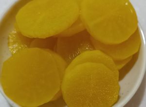 Foto resep Danmuji (Yellow Pickled Radish) atau Acar Lobak Kuning
