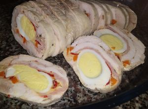 Una foto de Arrollado de pollo