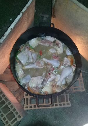 Una foto de Pollo al disco !