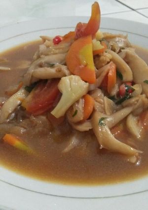 Foto resep Jamur saus tiram