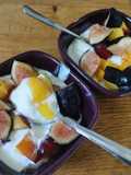 Petit goûter aux fruits d'été
