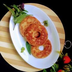 A picture of Potato donuts.