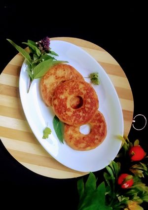 A picture of Potato donuts.