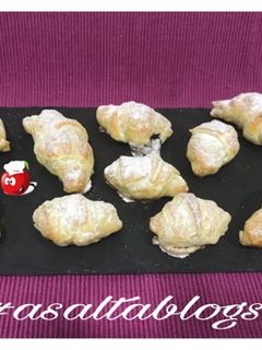 Una foto de Croissants de chocolate