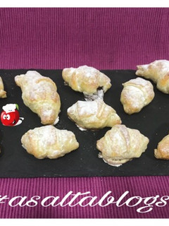 Una foto de Croissants de chocolate
