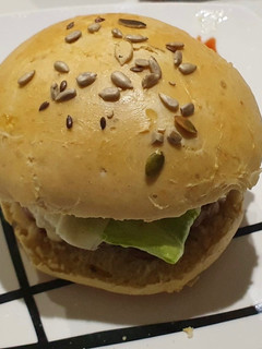 Una foto de Pan hamburguesa