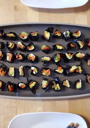 A picture of Keto Sushi.